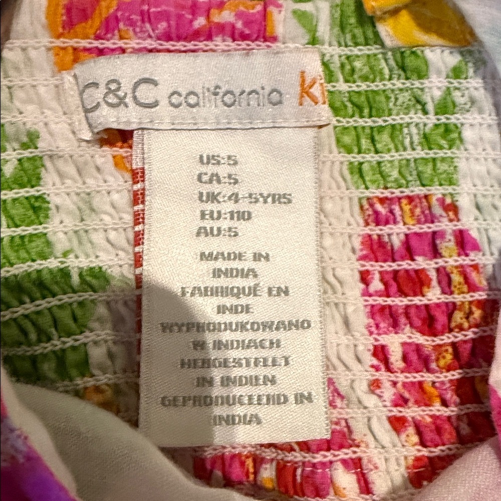 Toddler C&C California Kids Dress - Picture 3 of 3